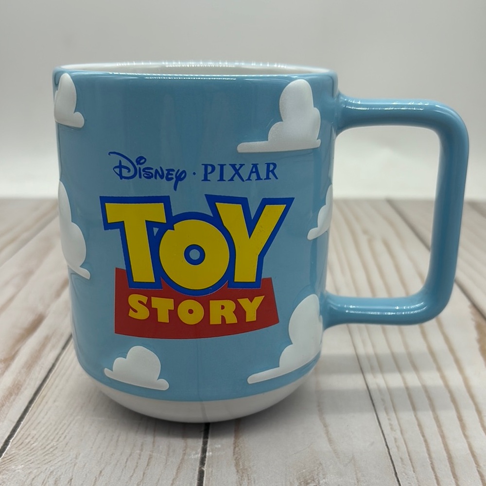 Toy Story 3D Cloud Logo Mug Disney Parks Store Classic Large Coffee / Tea Mug